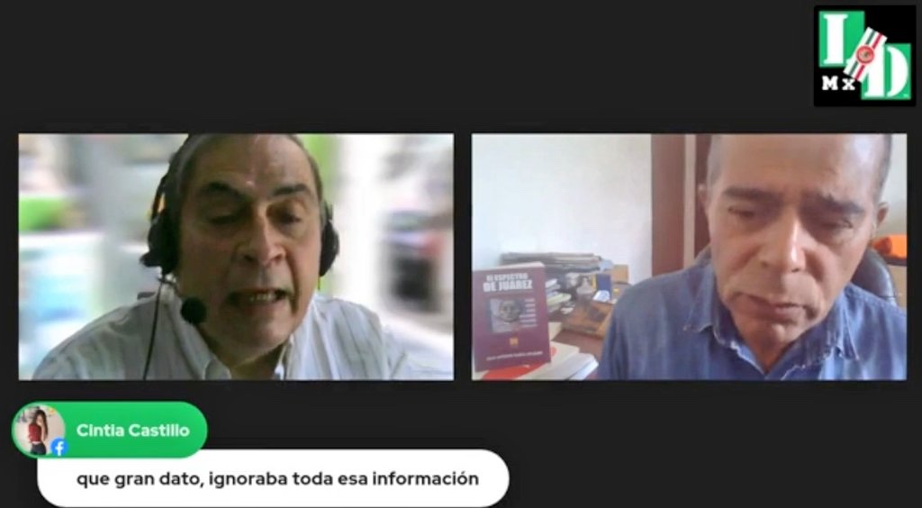 #LaDenunciaNacional📺 Hoy estuvo con nosotros el Escritor Juan Antonio García Delgado, compartiendo generosamente un resumen de su último libro: «El espectro de Juárez y la Cuarta Transformación»/ te dejamos el link de su participación: https://youtu.be/d0REyLhb9dI