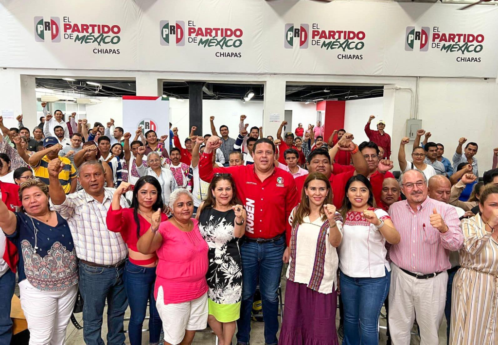 #Chiapas El #PRI tiene una estructura sólida y con rumbo: #CarolinaViggiano
