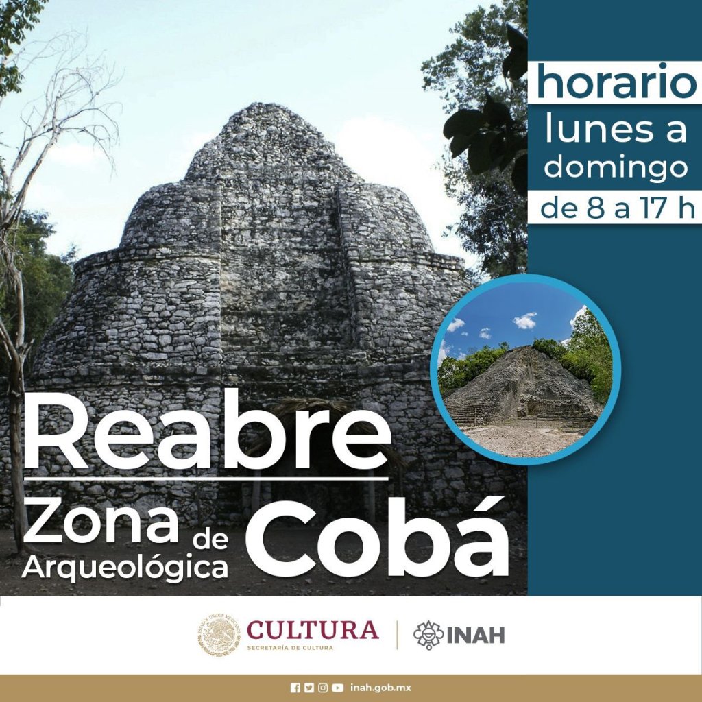 #QuintanaRoo ‘Reabre’ #INAH zona arqueológica de Cobá, al llegar a acuerdo con&nbsp;ejidatarios