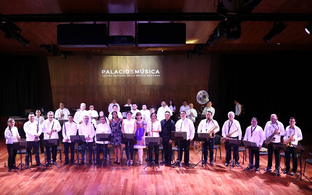 #Yucatán De #México a #Cuba, concierto por los 149 años de la #BandadeMúsicadelEstado