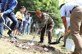 #Chiapas Realizan jornada de reforestación en&nbsp;dependencia