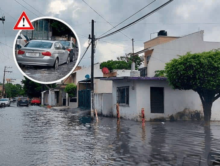 #Veracruz Encharcamientos por fuertes&nbsp;lluvias