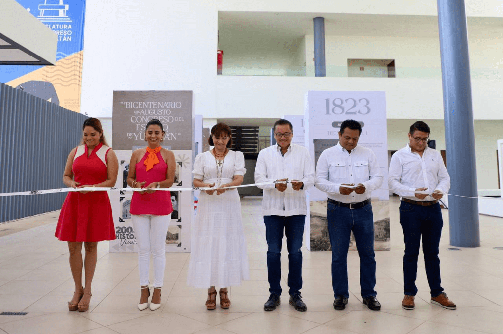 #Yucatán Inauguran la exposición de documentos históricos con motivo del Bicentenario del Congreso del&nbsp;Estado