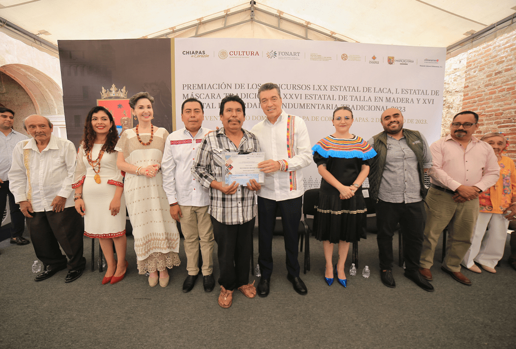 #Chiapa de Corzo, #RutilioEscandón encabeza premiación de concursos estatales de piezas&nbsp;artesanales