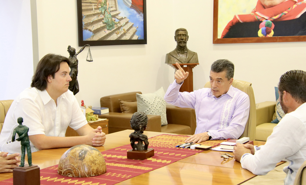 #Chiapas Anuncia #RutilioEscandón nueva ruta aérea #Villahermosa-#Tuxtla-Villahermosa