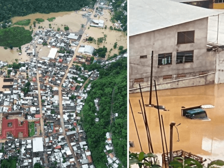 #Veracruz Se inunda #Zongolica: Municipio amanece bajo el agua tras fuertes&nbsp;lluvias