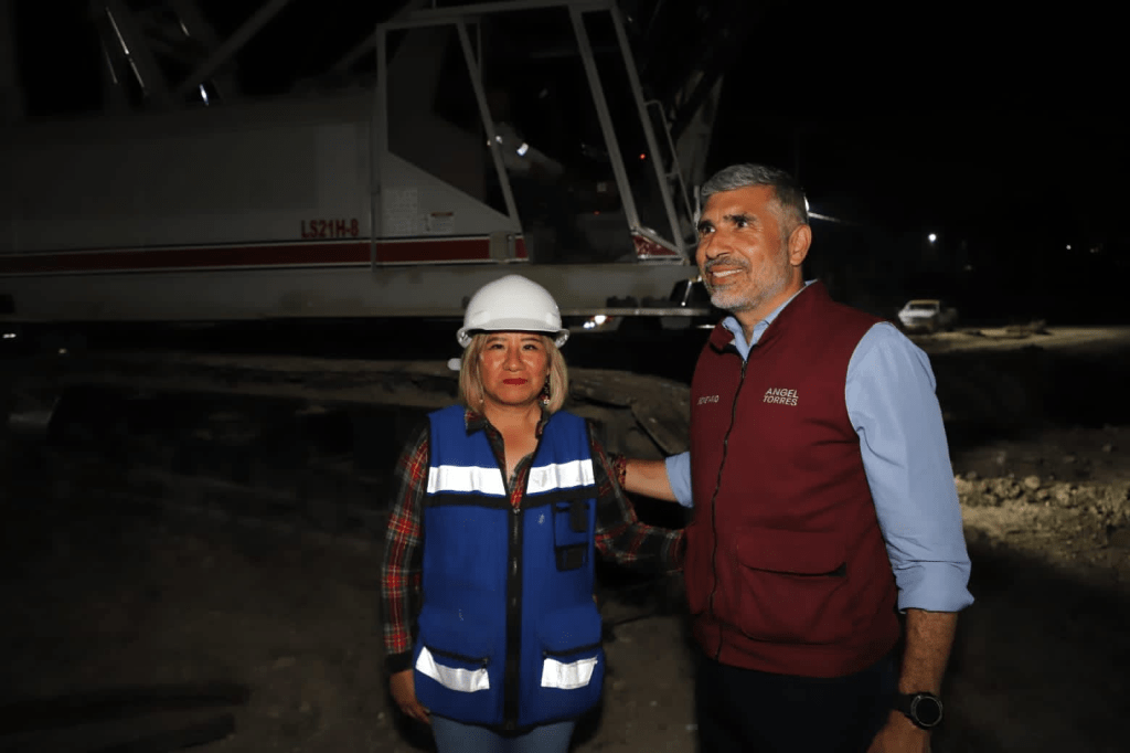 #Chiapas Se trabaja día y noche en la construcción del Paso a Desnivel Torre Chiapas:&nbsp;#ÁngelTorres