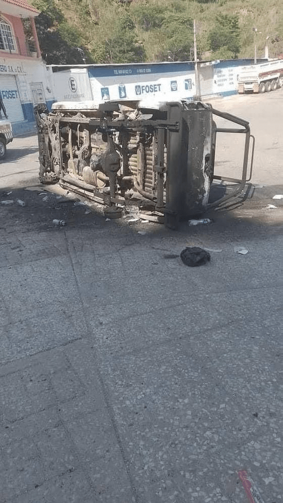 #Chiapas Protesta de transportistas desata violencia en&nbsp;Copainalá