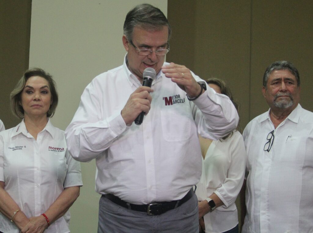 #Carmen Layda respalda a Sheinbaum:&nbsp;Ebrard