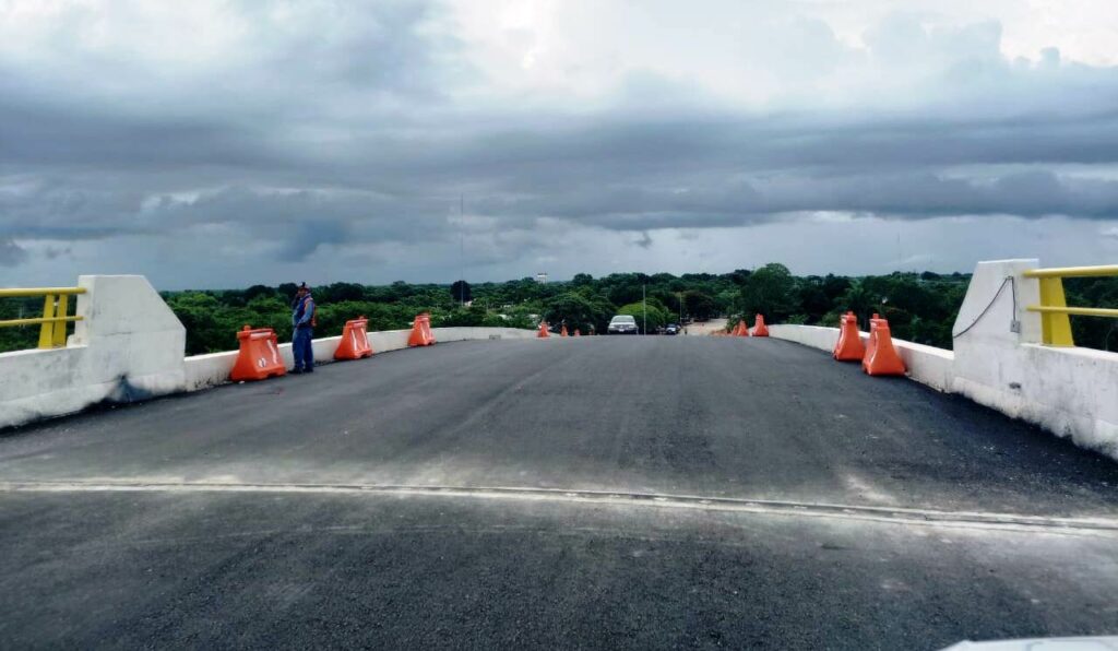 #Campeche Alertan calkinienses por desnivel y obras en puente del Tren&nbsp;Maya
