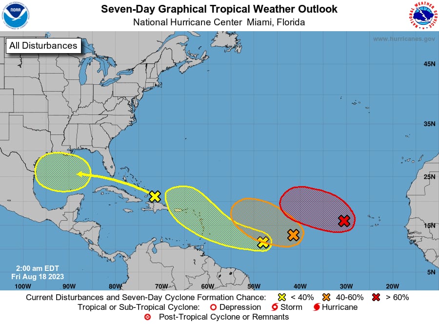 #QuintanaRoo Viernes de fin de semana se presentan intervalos de&nbsp;chubascos
