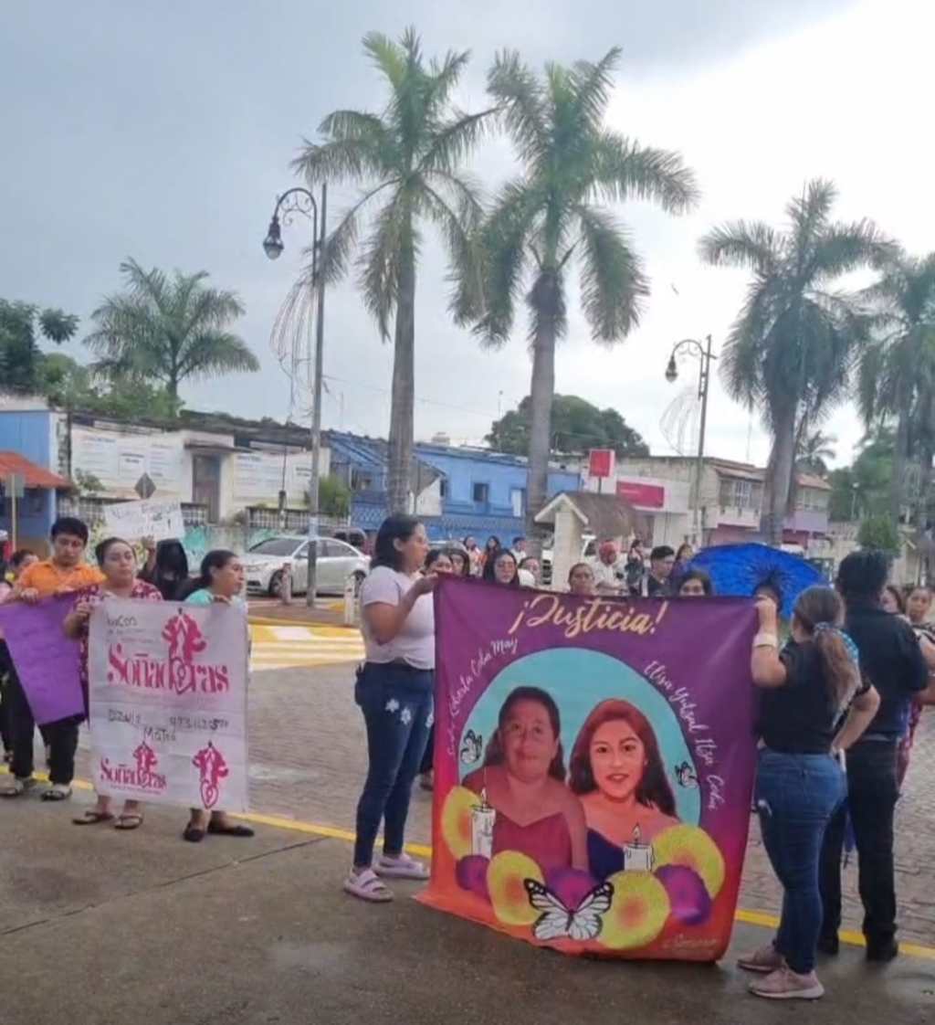 #QuintanaRoo Marchan en #FelipeCarrilloPuerto por inminente liberación de doble&nbsp;feminicida