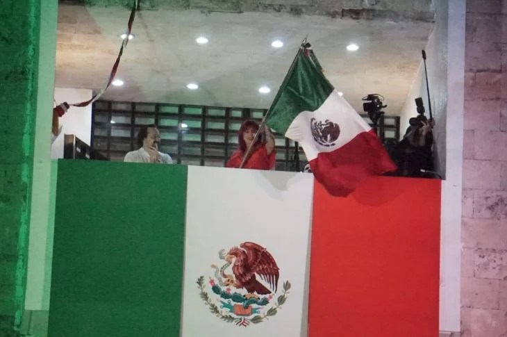 #Campeche Layda Sansores da Grito de Independencia en&nbsp;Campeche