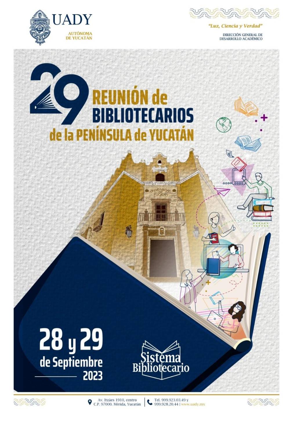 #Yucatán Invitan a la 29 Reunión de Bibliotecarios de la&nbsp;Península