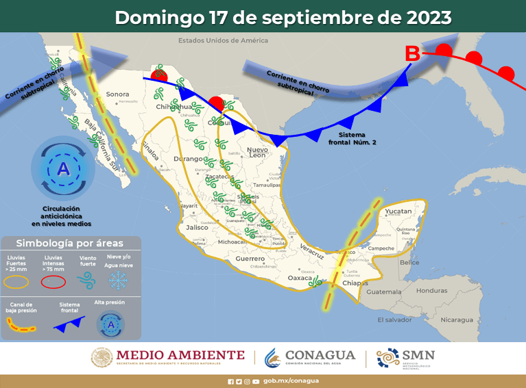 #QuintanaRoo Intervalos de chubascos en regiones 