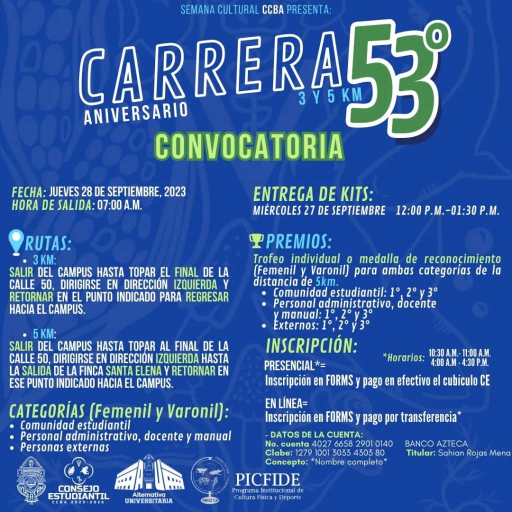 #Yucatán Facultad de Veterinaria realizará su Carrera de Aniversario 