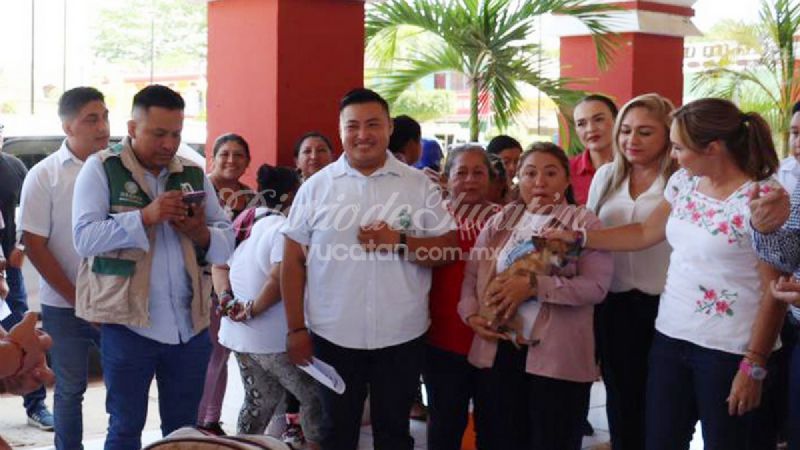 #Yucatan Realizan jornada de vacunación antirrábica en&nbsp;Oxkutzcab