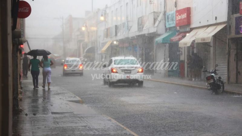 #Yucatan Clima en Yucatán. Calor, chubascos y lluvias fuertes para la&nbsp;Península