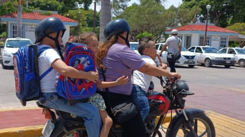 #Yucatan No hay orden de multar por motos con sobrecupo en&nbsp;Progreso