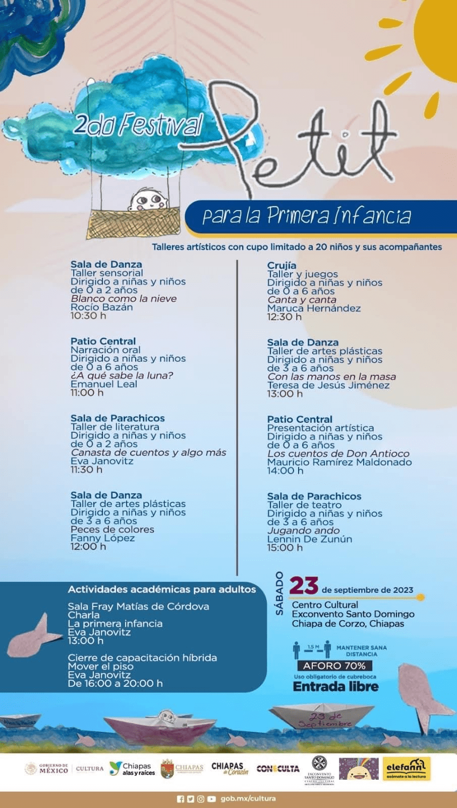 #Chiapas #Coneculta realizará festival para las&nbsp;infancias