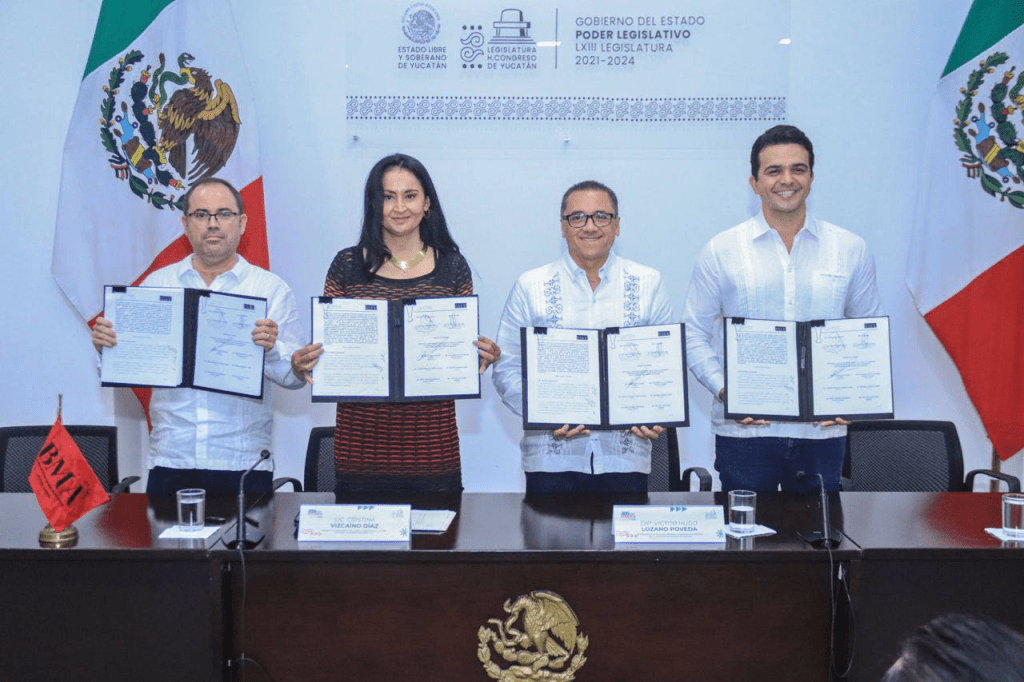 #Yucatán El Congreso del Estado y la Barra Mexicana de Abogados firman convenio de&nbsp;colaboración