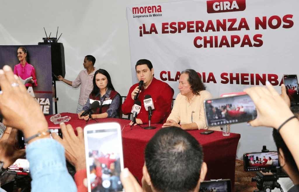 #Chiapas Convocan al pueblo chiapaneco acompañar a #ClaudiaSheinbaum en la defensa de la&nbsp;#4T