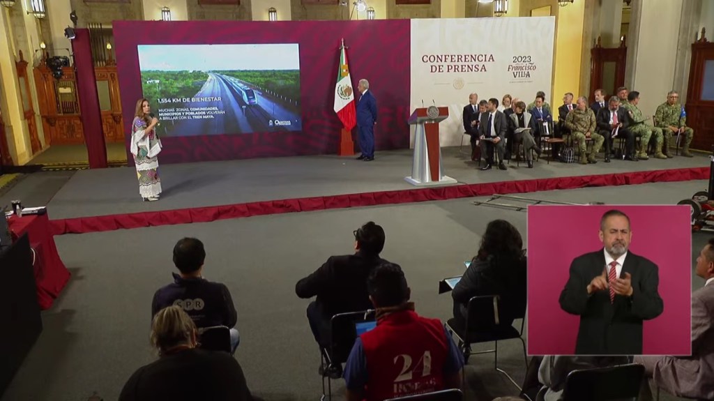 #CDMX Presenta #MaraLezama proyecto “#YumKaax” en la Mañanera de&nbsp;#AMLO