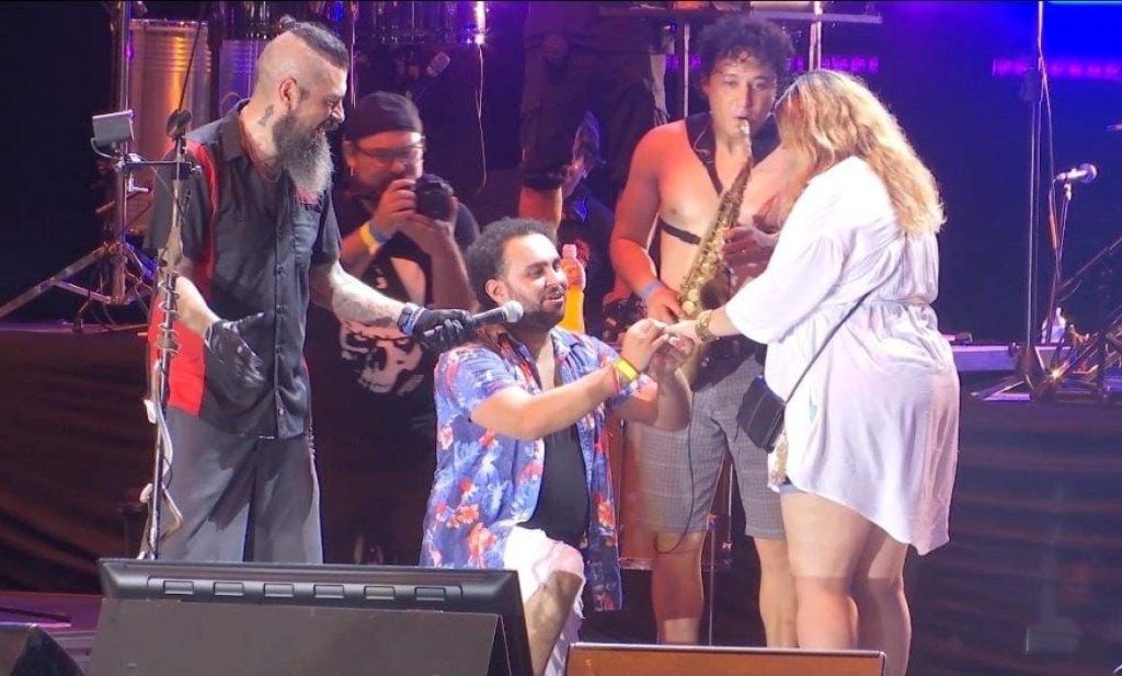 #Veracruz En Costa Esmeralda Fest, le pide matrimonio a su&nbsp;novia