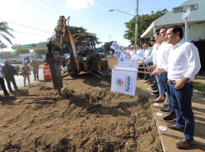#Yucatan Inicia la construcción del tramo Centro-Facultad de Ingeniería para Ie-Tram en&nbsp;Yucatán