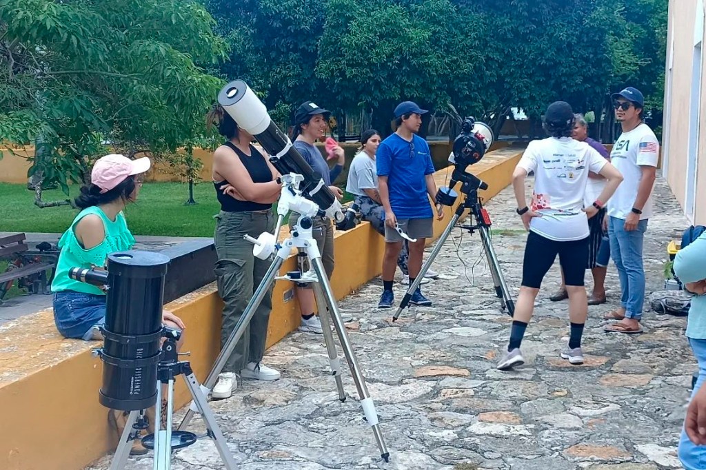 #Yucatán Habilitarán telescopios en cuatro sedes para observar el Eclipse Anular de Sol 