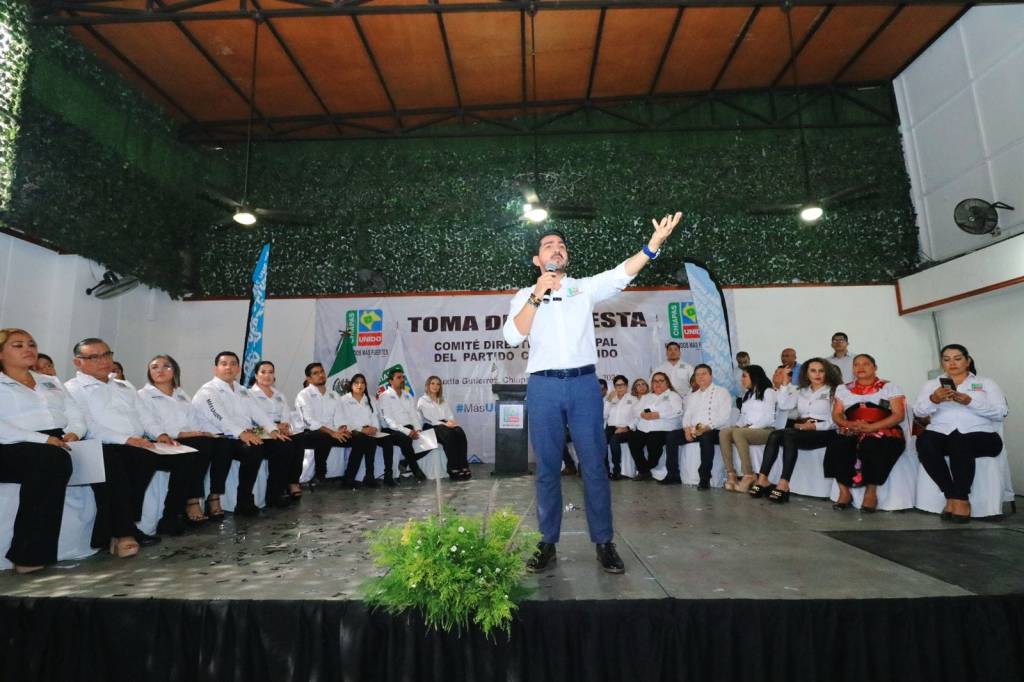 #Chiapas Rinde protesta Comité Municipal de Chiapas&nbsp;Unido