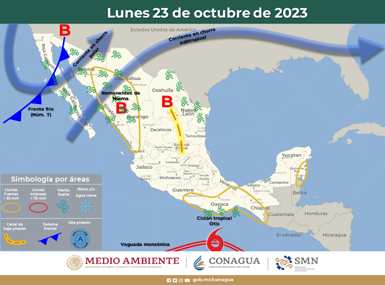 #QuintanaRoo Anuncia SMN chubascos para este inicio de&nbsp;semana