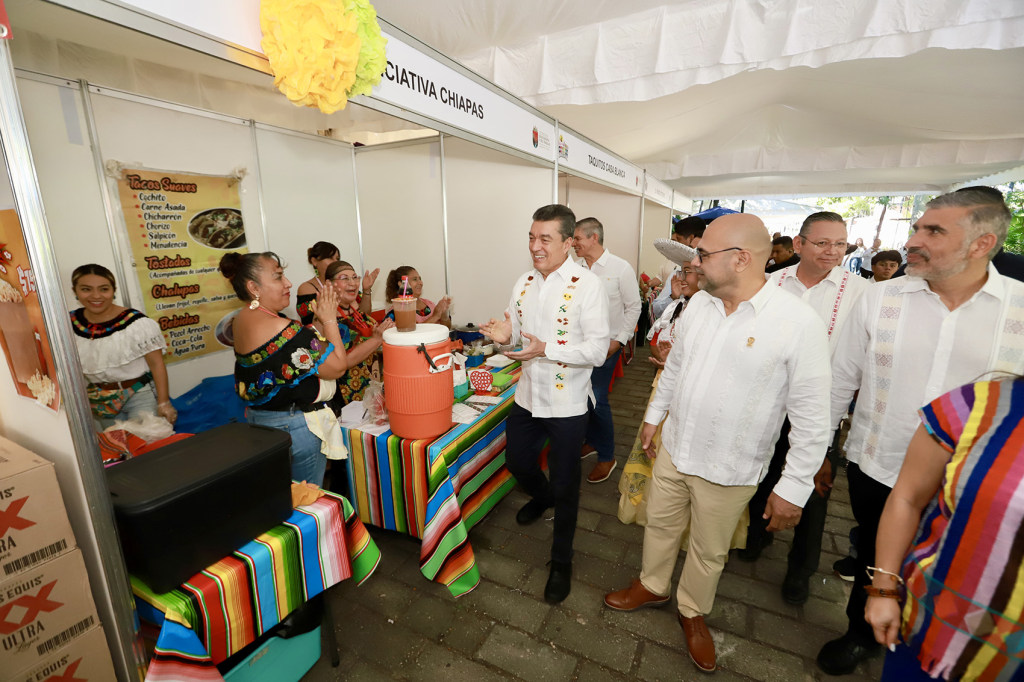 #Chiapas Inaugura #RutilioEscandón el #FestivalCoyatoc 2023, La Fiesta Zoque, en #TuxtlaGutiérrez