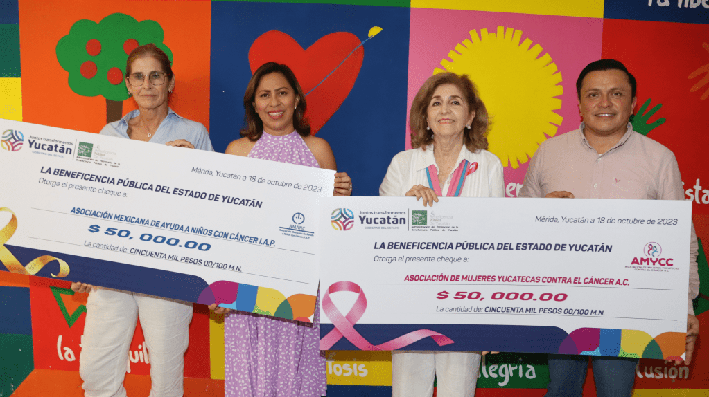 #Yucatán Reconocen el trabajo de la Beneficencia Pública para combatir el&nbsp;cáncer