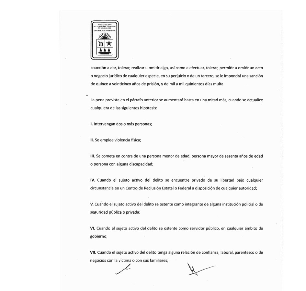 #QuintanaRoo Cobro de derecho de piso y extorsión telefónica ahora son agravantes de&nbsp;extorsión