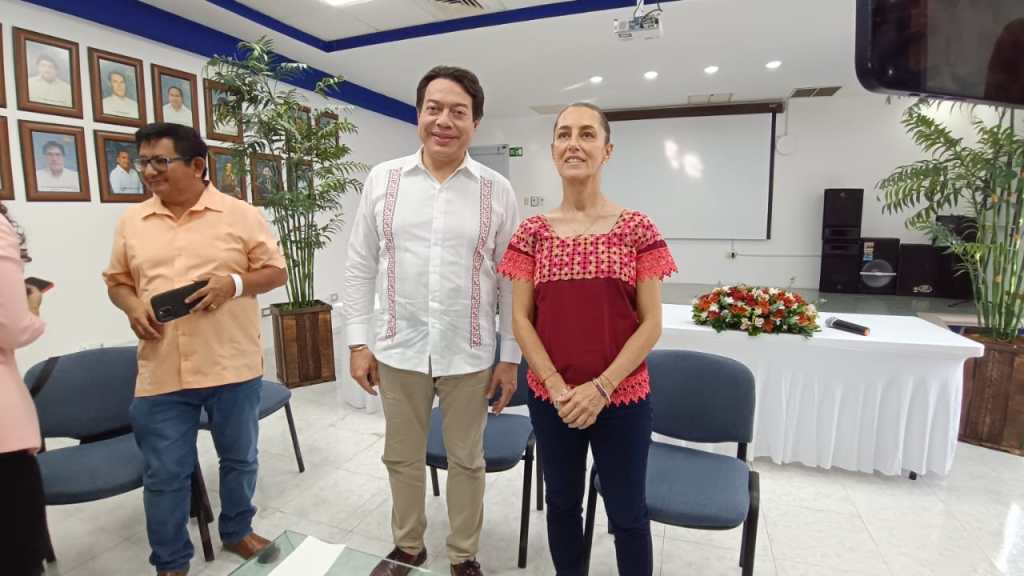 #QuintanaRoo Destaca #ClaudiaSheinbaum la necesidad de ganar amplia mayoría para democratizar la #SupremaCortedeJusticia