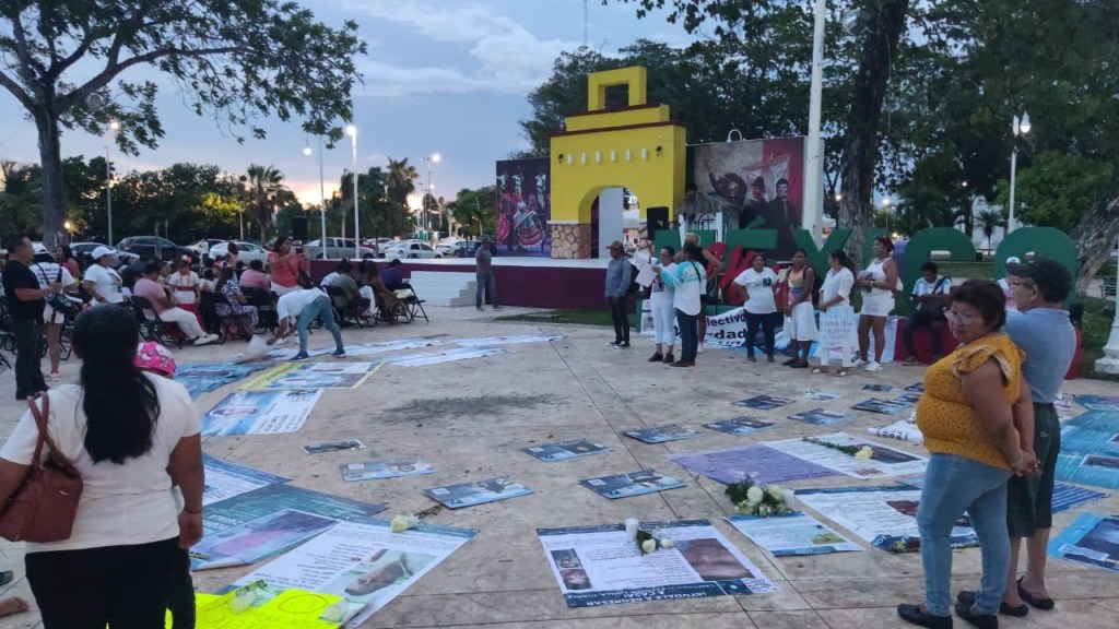 #QuintanaRoo Marchan en Chetumal para exigir búsqueda de desaparecidos en el&nbsp;estado