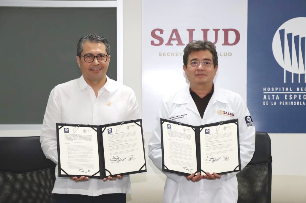 #Yucatán #UADY y #HRAEPY intercambiarán conocimientos a favor de la salud 