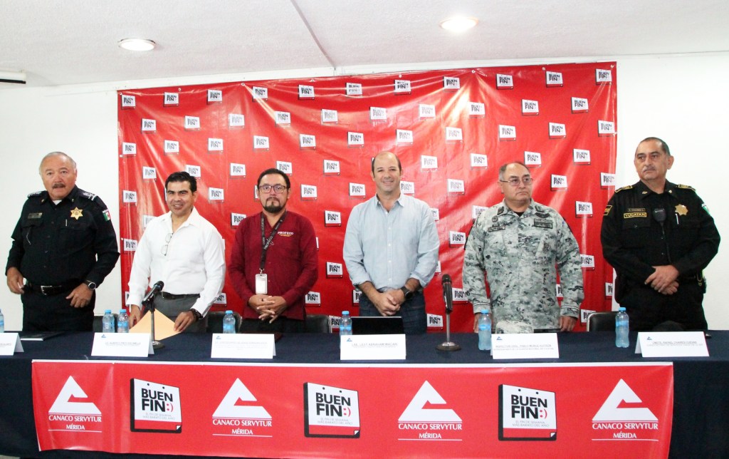 #Yucatán #CANACOSERVYTUR Y Corporaciones Policiales anuncian operativo para el&nbsp;#BuenFin2023