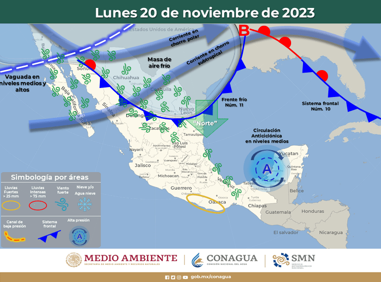 #QuintanaRoo Chubasco para este inicio de semana:&nbsp;#SMN