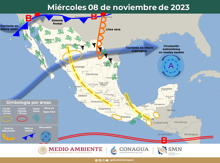 #QuintanaRoo Lluvias aisladas para este&nbsp;miercoles