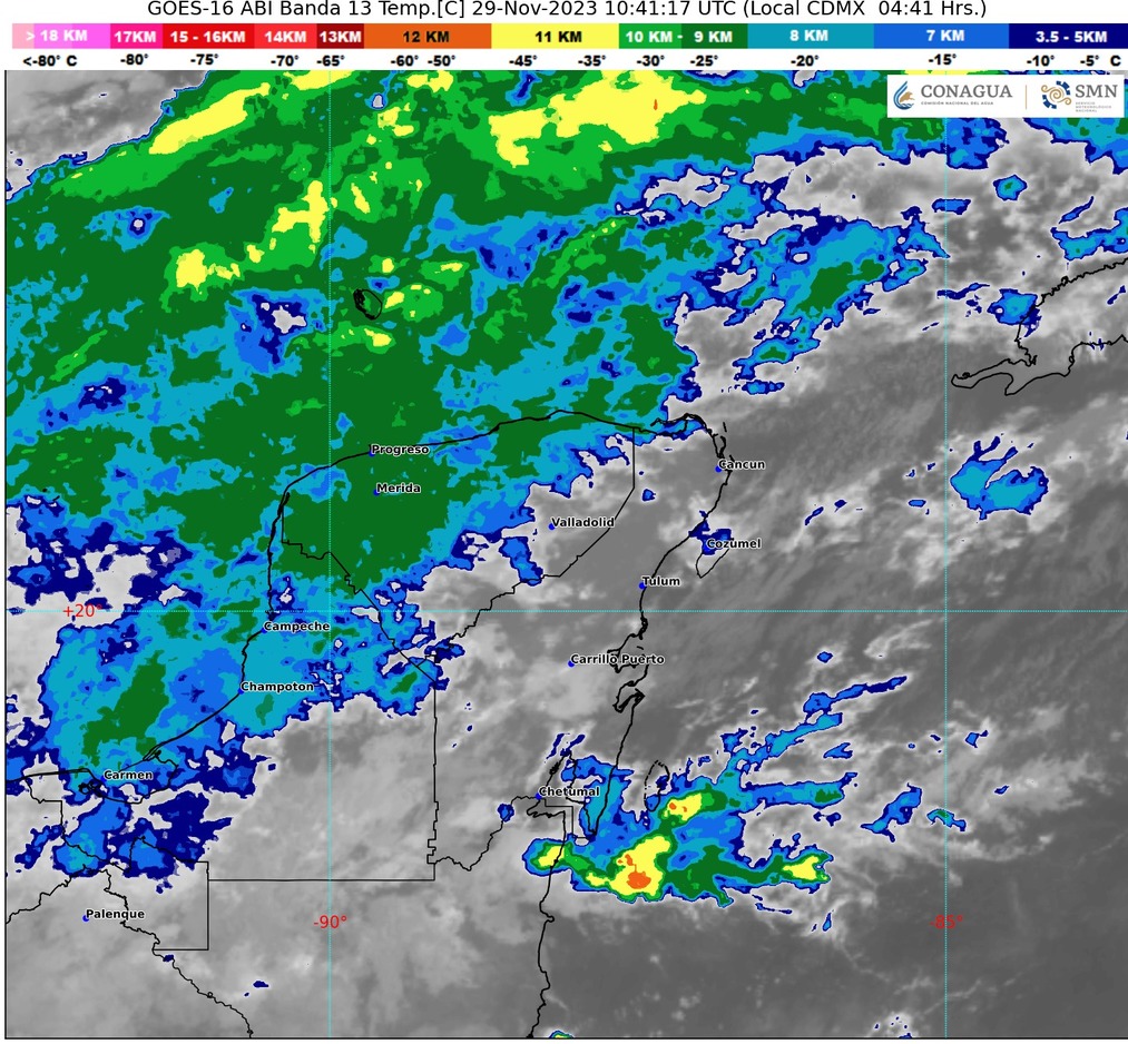 #QuintanaRoo Afecta Frente Frío No. 12 a la&nbsp;entidad