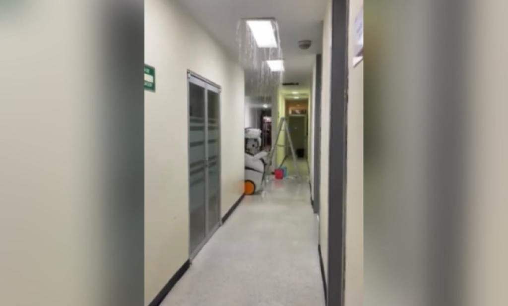 #Veracruz Fuga de agua en el ISSSTE de Xalapa daña equipo&nbsp;médico