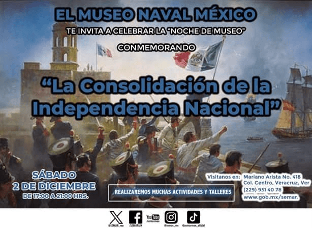 #Veracruz Invita #Semar a su última Noche de Museo en este&nbsp;2023