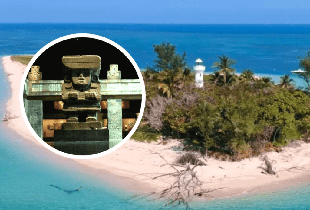 #Veracruz Esta es la diosa de los mares que se encuentra sumergida en una isla del&nbsp;estado