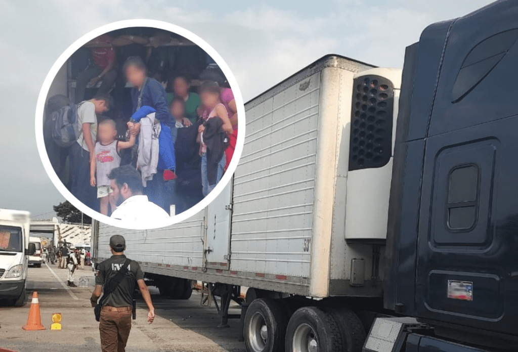 #Veracruz Abandonan a 215 migrantes en caja de un tráiler en&nbsp;#Cosamaloapan