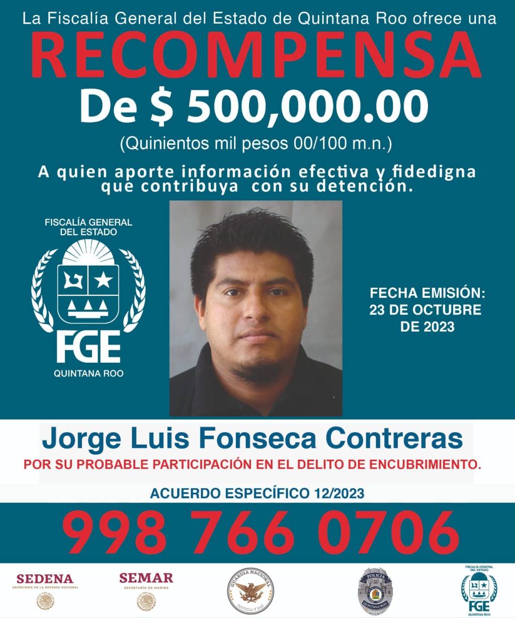 #QuintanaRoo Es un exministerial, sujeto buscado por desaparición de dos jóvenes en una discoteca en Cancún 