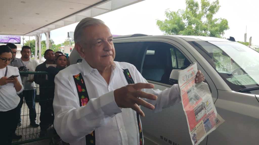 #QuintanaRoo Iniciará inauguración de algunos tramos del Tren Maya en diciembre, dice&nbsp;AMLO
