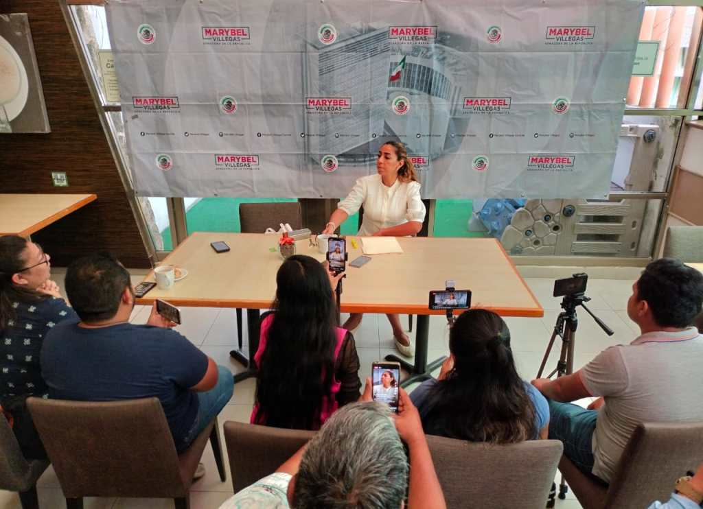#QuintanaRoo Denuncia Marybel Villegas ‘guerra sucia’ en su contra, por buscar la presidencia municipal de&nbsp;Cancún