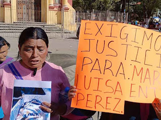 #Chiapas Familiares exigen justicia para María&nbsp;Luisa